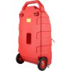 VEVOR Fuel Caddy, 32 Gallon, Portable Fuel Storage Tank On-Wheels, with 12V DC Transfer Pump, Gasoline Diesel Fuel Container with 8.2 ft Hose