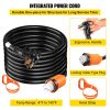 VEVOR Generator Cord, 30' Generator Power Cord w/ Plug in & Out Pin of Inlet Box Side, 50AMP SS2-50R/CS6375 Style Inlets Cable, 12000W Extension Cord