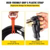 VEVOR Generator Cord, 30' Generator Power Cord w/ Plug in & Out Pin of Inlet Box Side, 50AMP SS2-50R/CS6375 Style Inlets Cable, 12000W Extension Cord