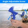 2Pcs Fishing Rod Holders For Bank Fishing 360¬∞ Omni-Directional Stainless Steel Detachable Fishing Pole Holders for Ground Beach Sand Stand Summer Fi