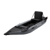 2 Person Inflatable Kayak Fishing PVC Kayak Boat the Dimension is 130'' *43'' *11.8'' Inflatable Boat Rescue Rubber Rowing Boat with Pump, Seat