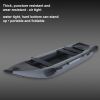 2 Person Inflatable Kayak Fishing PVC Kayak Boat the Dimension is 130'' *43'' *11.8'' Inflatable Boat Rescue Rubber Rowing Boat with Pump, Seat