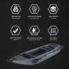 2 Person Inflatable Kayak Fishing PVC Kayak Boat the Dimension is 130'' *43'' *11.8'' Inflatable Boat Rescue Rubber Rowing Boat with Pump, Seat