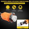 VEVOR Generator Cord, 30' Generator Power Cord w/ Plug in & Out Pin of Inlet Box Side, 50AMP SS2-50R/CS6375 Style Inlets Cable, 12000W Extension Cord